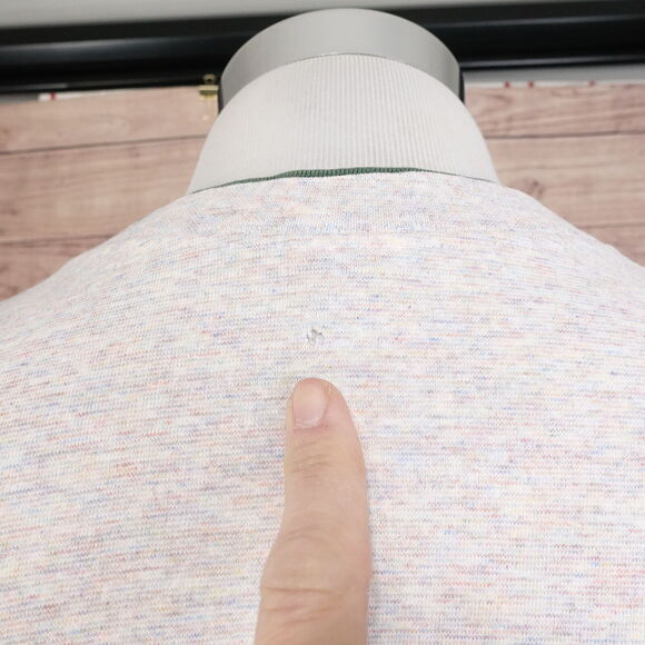 VINTAGE LAS VEGAS NEVADA 2-TONE USA MADE 90s TRAVEL TOURIST TSHIRT SZ L - Picture 6 of 8